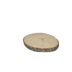 Base tronco in legno diam.cm.26 circa