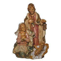Gruppo Natività pezzo unico cm.14