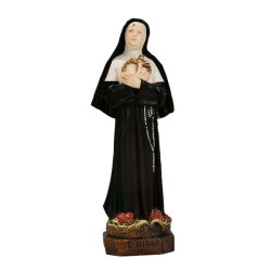 Santa Rita in resina cm. 33