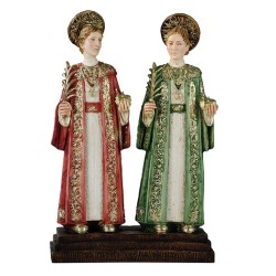 Santi Medici in resina cm. 25