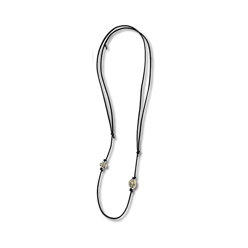Collana con medagliette Madonna Miracolosa