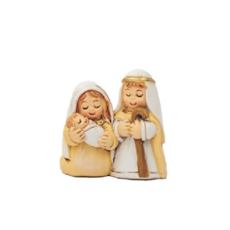 Natività naif in resina cm. 3