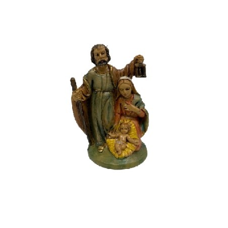 Gruppo Natività blocco unico cm. 7,5