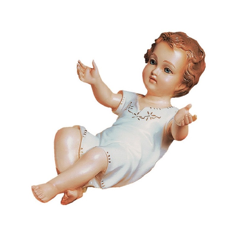 cm. 58 Bambino con veste  in vetroresina