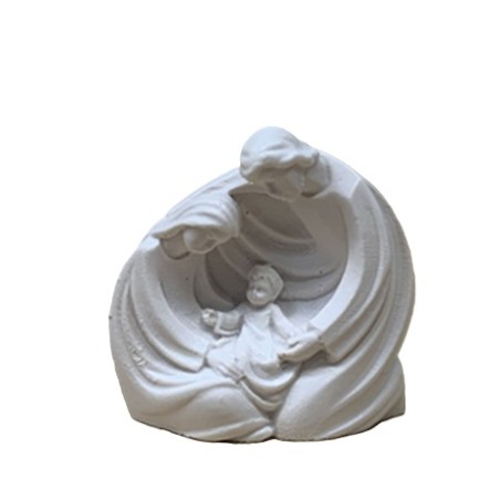 Natività blocco in polvere di marmo cm. 5
