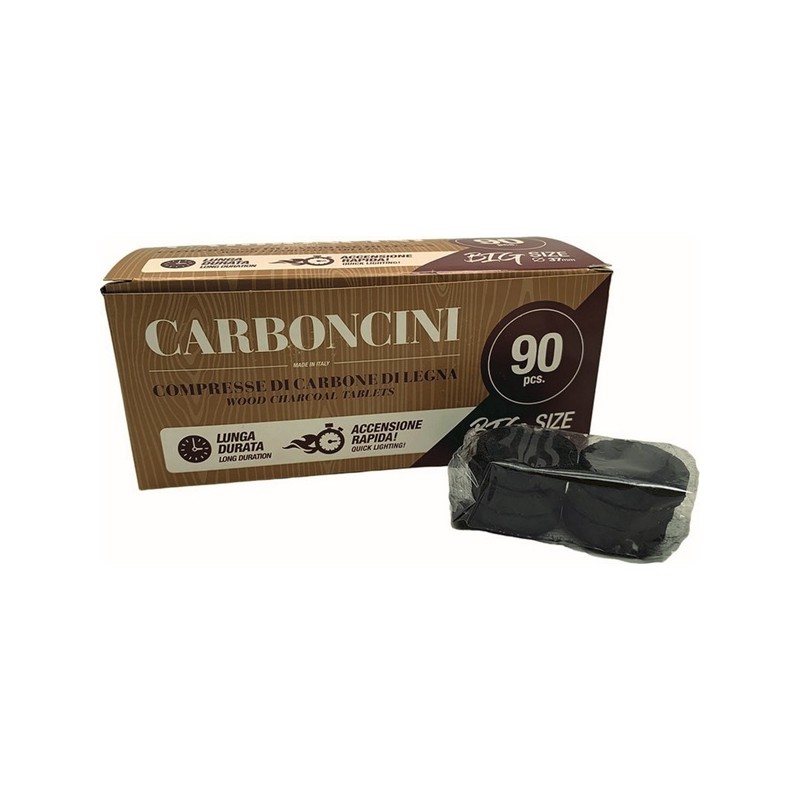 Carboncini bruciaincenso Ø 3,5 (90 pz)