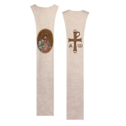 Scapolare ricamo San Giuseppe