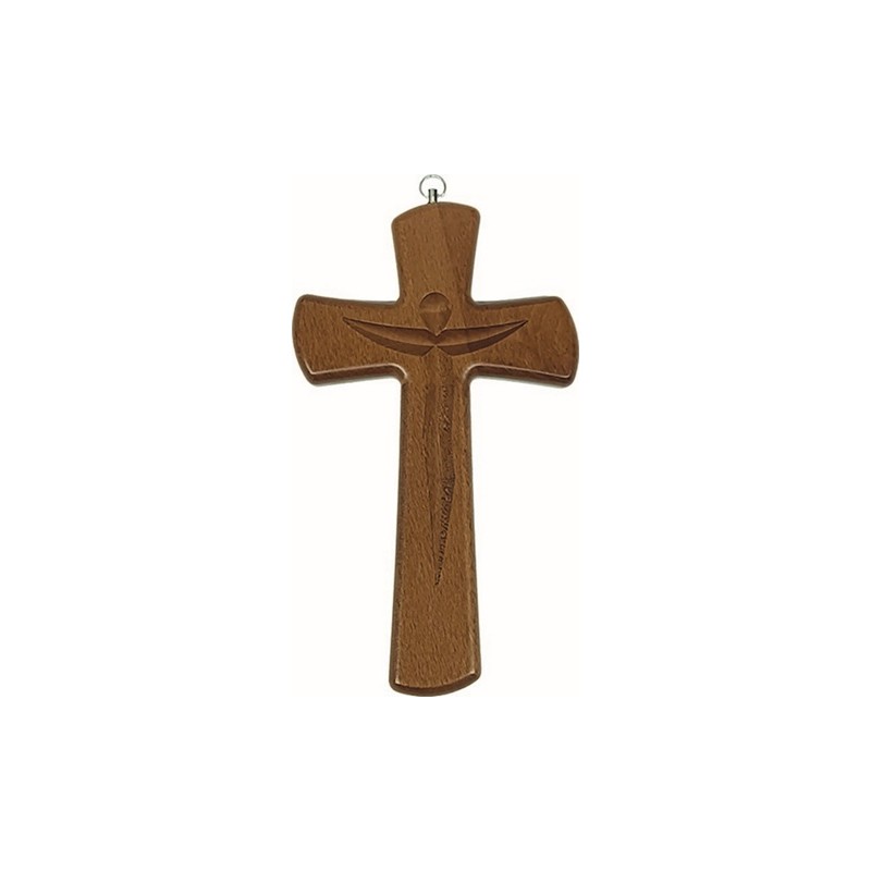 Croce in Bambù cm. 20 corpo inciso