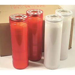 90 ceri liturgico in pvc (3 scatole da 30 pz.)