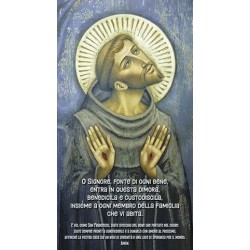Benedizione S. Francesco d'Assisi 12x22 (100 pz)