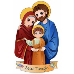 Magnete Santi resinato cm. 5x8