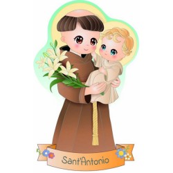 Magnete Santi resinato cm. 5x8