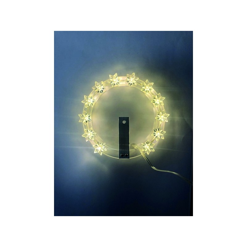 Stellario luminoso in ottone Ø cm. 18