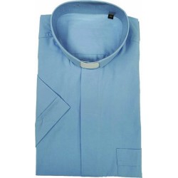 Camicia in misto cotone - manica corta