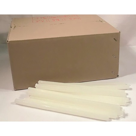 735 candela votiva bianca (3 scatole da 245 pz.)