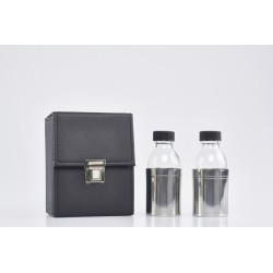Astuccio due bottiglie oli santi 125 cc.