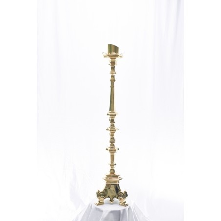 Base candeliere Barocco dorato cm. 100