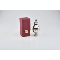 Astuccio con 1 vasetto per oli santi con interno in vetro