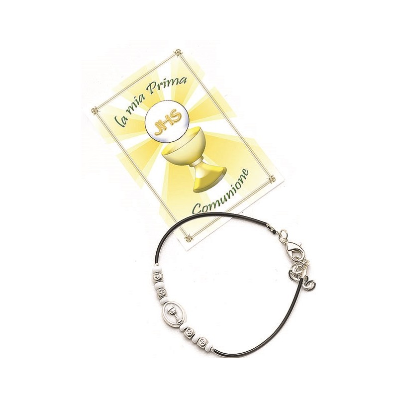 Braccialetto caucciu Prima Comunione