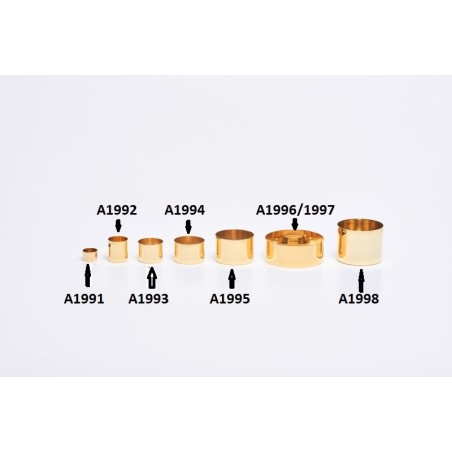 Bossolo classico ottone dorato Ø 2,5