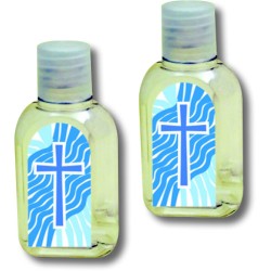 100 bottigliette plastica 50 ml. Croce/Acqua