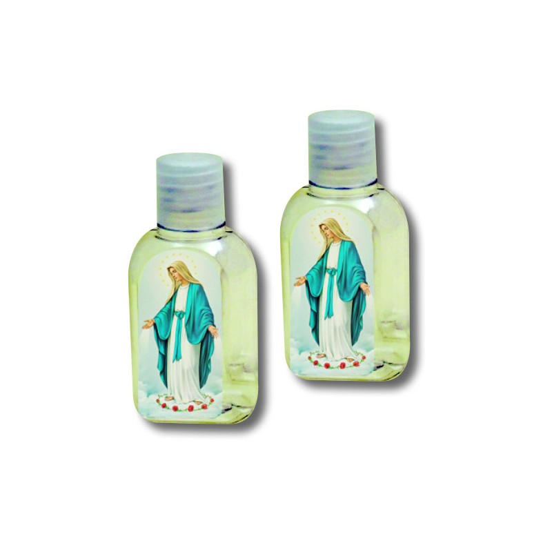 100 bottigliette plastica 50 ml. Madonna Miracolosa