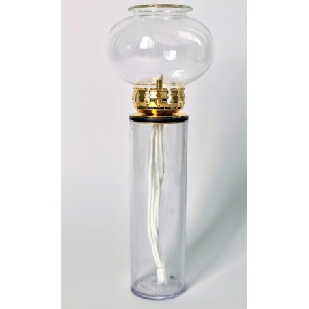 Antivento su cartuccia dorata