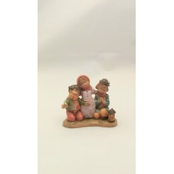 Bambini in preghiera cm 12