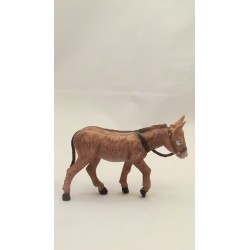 Asino in piedi marrone cm 12