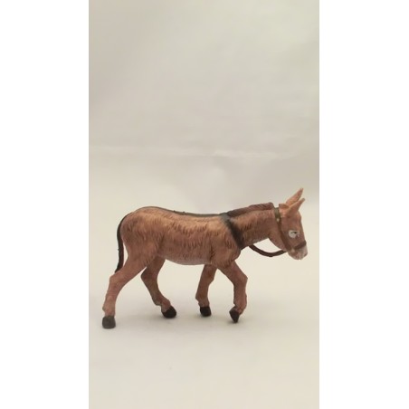 Asino in piedi marrone cm 12