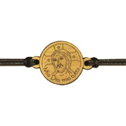 Braccialetto in ulivo Cristo