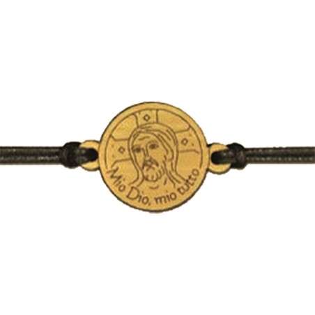 Braccialetto in ulivo Cristo