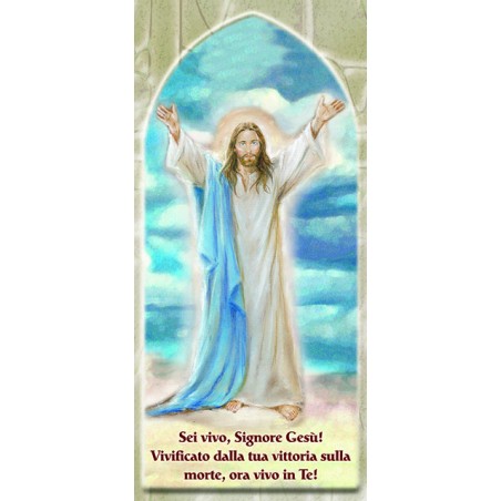 Benedizione Risorto 10x21,5 (100 pz)