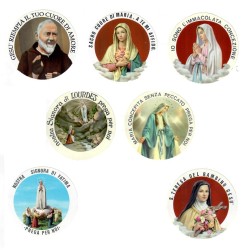 Adesivi tondi a colori