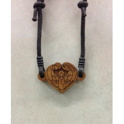 Braccialetto ulivo cuore famiglia