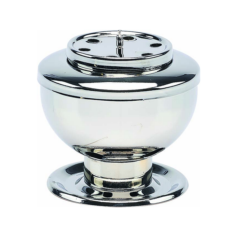 Brucia incenso a carboncino nichelato