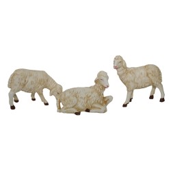 Busta 3 pecore in plastica adatte per cm. 45