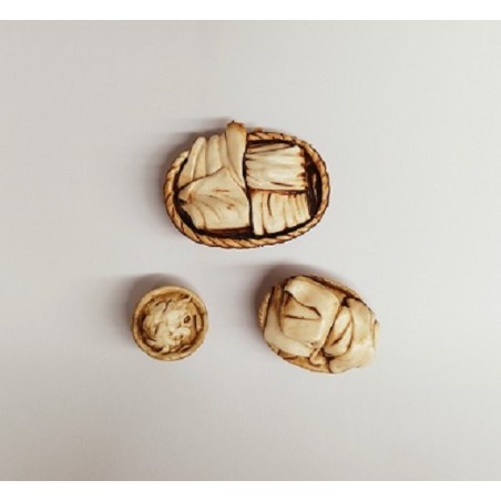 Busta con 3 ceste di panni