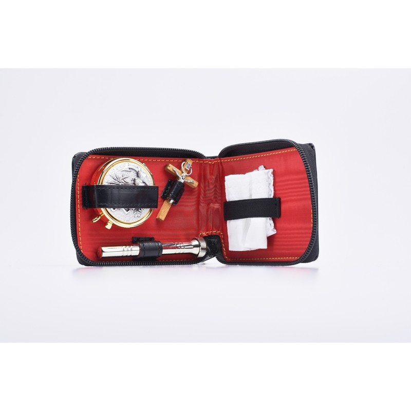 Bustina portaviatico in pelle