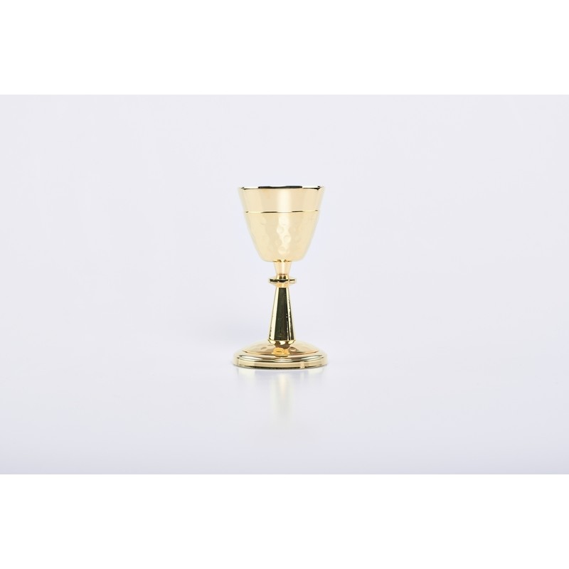 Calice decorato dorato cm. 13