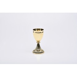 Calice Impero interamente dorato cm. 20