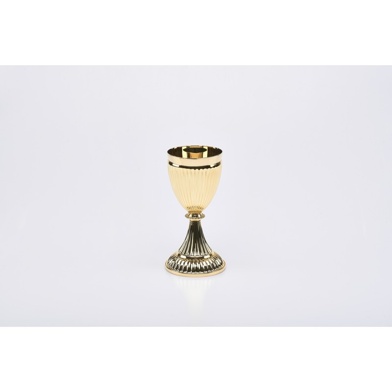Calice Impero interamente dorato cm. 20