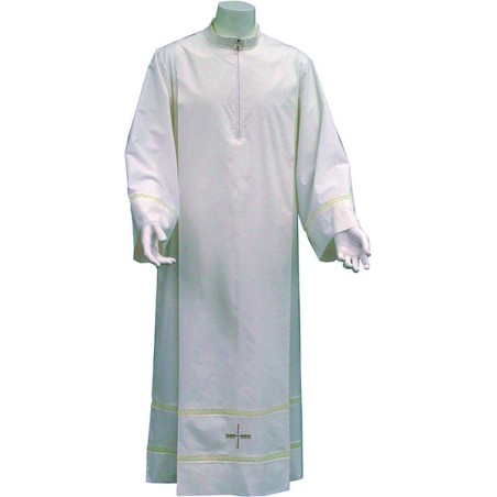 Camice con due inserti in pizzo