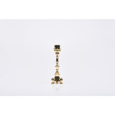 Candeliere Barocco dorato cm. 20