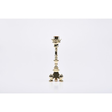 Candeliere Barocco dorato cm. 25