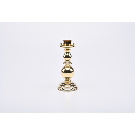 Candeliere Boccia dorato cm. 20