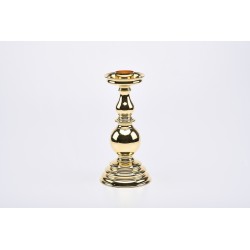 Candeliere Boccia dorato cm. 25