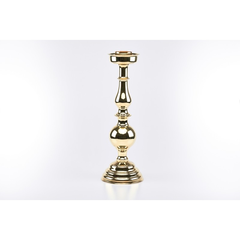 Candeliere Boccia dorato cm. 40