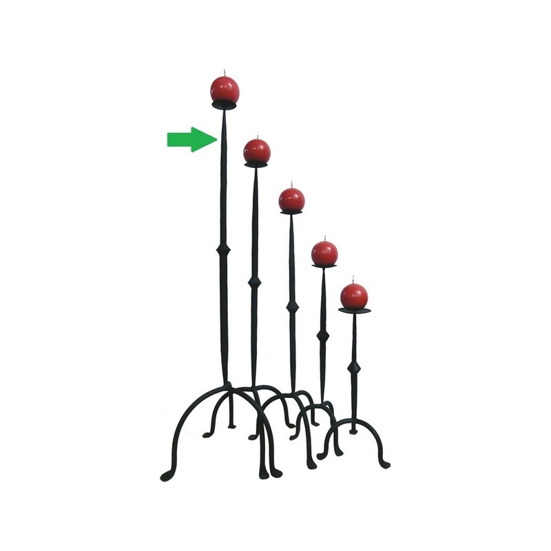 Candeliere in ferro cm. 118