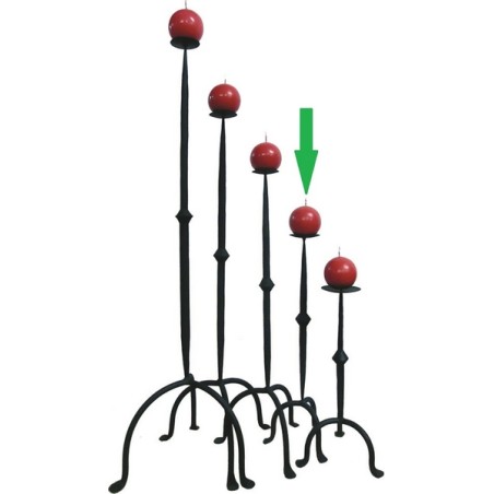 Candeliere in ferro cm. 66